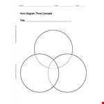 Venn Diagram Template for Concept Development example document template