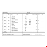 Weekly Training Schedule Template Excel example document template
