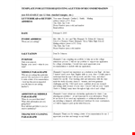 Letter of Recommendation Examples example document template