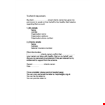 Professional 'To Whom It May Concern' Letter for Clients example document template