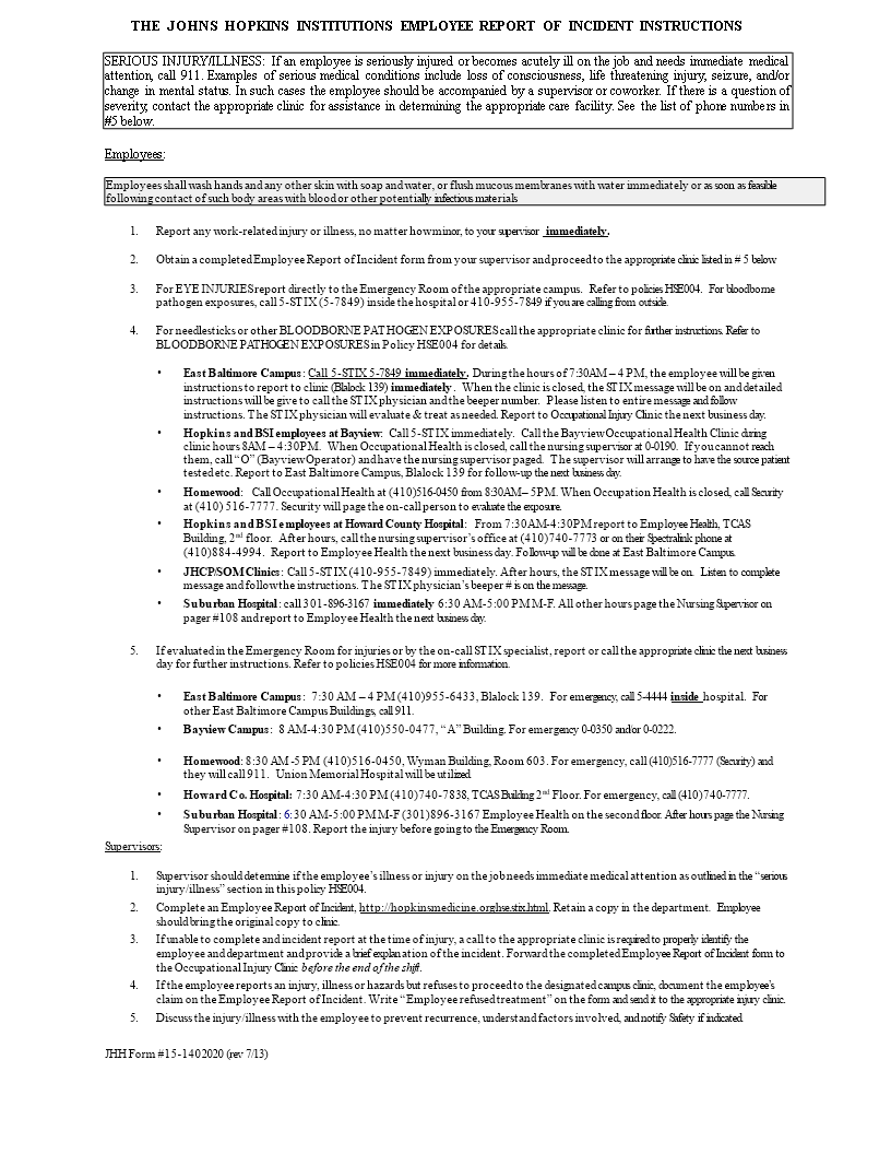hospital-incident-report-sample-employee-incident-report-template