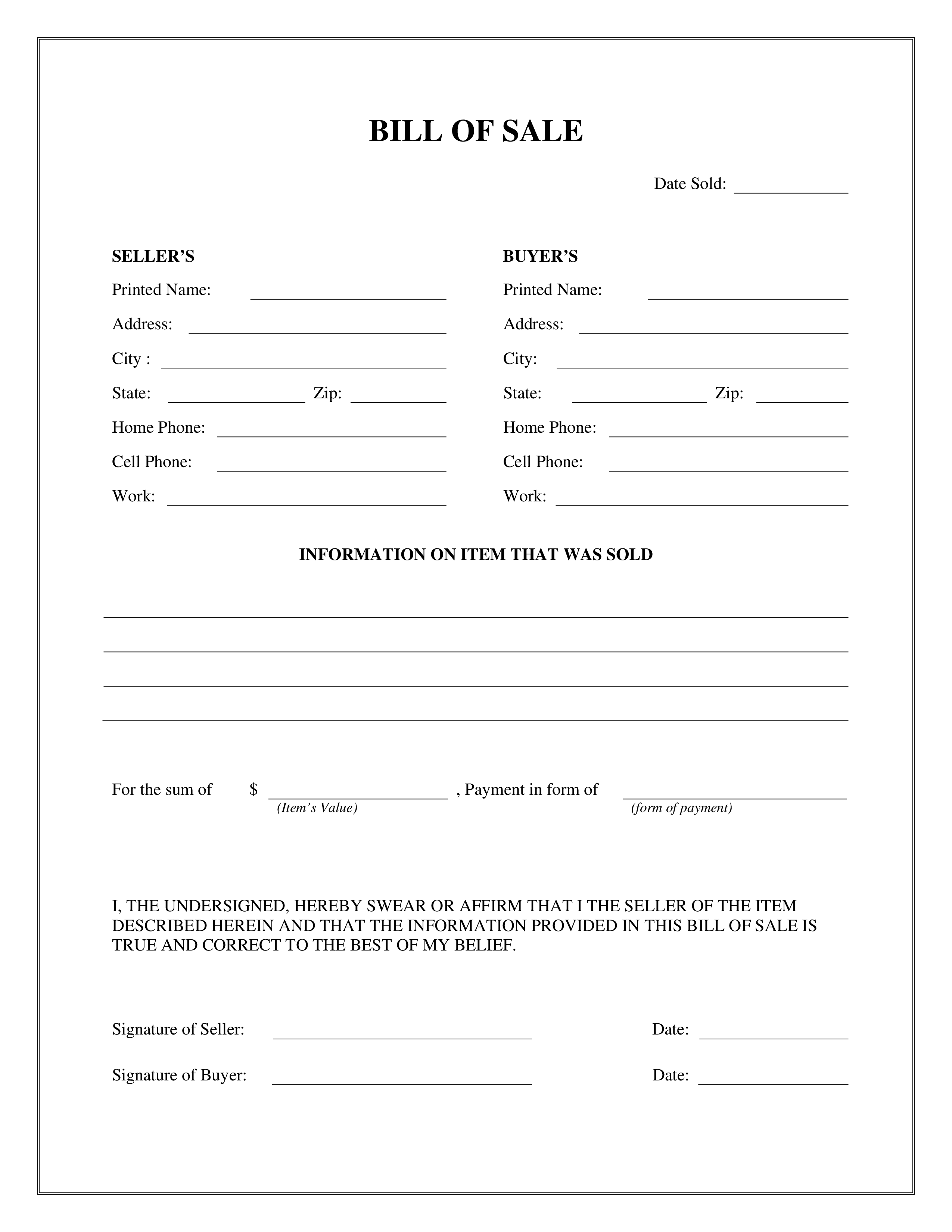 generic-bill-of-sale-for-furniture-phone-and-seller-document-templates