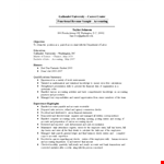 Functional Accounting Resume Template example document template