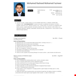 Experienced Construction Company Accountant | Accounting, University, Financial | Lanka example document template 