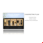Email Marketing Project Plan: Store Online Merchandise | SEO-Optimized Templates example document template