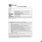 Unit Plan Template - Organize Engaging Lessons for Students in One Document example document template