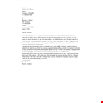 Small Business Resignation Letter example document template