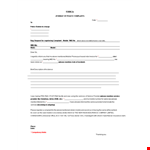 Police Complaint Letter Format - Mobile - Please Mention - Police example document template