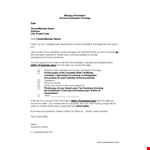 Income Verification Letter for Insert Members - Income Verification Letter Package example document template