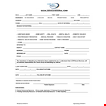 Service Referral Form Template | Streamline Referral Process, Empower Community Resource Allocation example document template