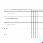 Reading Log Template | Record Your Story and Today's Happenings example document template