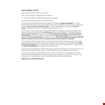 Renew Your Lease and Lock in Your Rental Amount - Lease Renewal Letter example document template