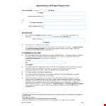 Construction Contractor Appointment Letter Template example document template