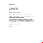 Plan Rejection Letter example document template 