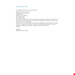 Official Contract Termination Letter example document template