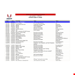 Yearly Meeting example document template