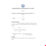 IOU Template - Create an Agreement for Payment with Debtor example document template