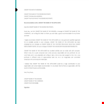 Position Recommendation Letter Template | Boost Applicant's Chances! example document template