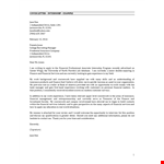 Cover Letter For Finance Internship example document template