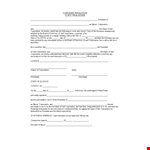Create a Corporate Resolution in Illinois | Template for President & Secretary example document template