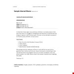 Free Internal Memo Template for Download - Plan Your Staff Christmas Party example document template