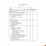 Medication Administration Checklist example document template