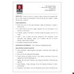 Product Development Manager Resume | Expert in Manufacturing, Process Development, Tools & Parts example document template