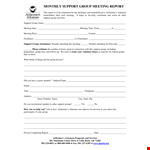 Group Meeting example document template