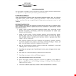 Industrial Painter Job Description example document template