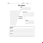 Free Plot Diagram Template - Create Compelling Story Arcs example document template
