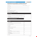 Chase Bank Profit And Loss Statement example document template 