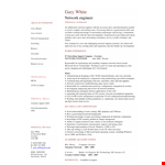 Expert Network Engineer | Enhance Your Skills & Networking Abilities example document template