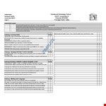 Free Report Card Template - Easily Manage Student Skills & Progress example document template