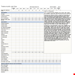 Cash Flow Statement Spreadsheet example document template