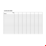 Gnat Chart Timeline Template example document template