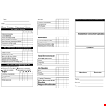 Download Free Report Card Template for Easy Learning Assessment example document template