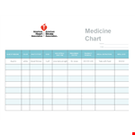 Home Chart - Organize Your Medicine with an Easy-to-Use Chart example document template