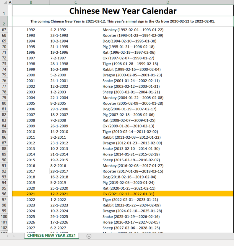 chinese new year calendar 2022 template