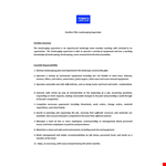Landscaping Supervisor Job Description example document template