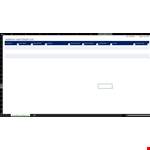 Email List Template in XLS example document template