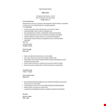 Clinical Pharmacist Resume example document template