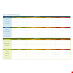 Competitive Analysis Template: Essential Factors for Analyzing Your Company and Competitors example document template