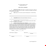 Employment Contract: Protecting employee rights, claims, and arbitration with the employer example document template
