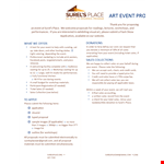 Sales-Boosting Event Proposal Template - Impress Potential Clients example document template