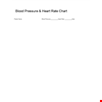 Heart Rate Chart Template example document template