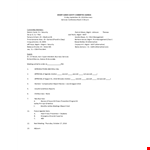 Safety Committee Agenda Template: Ensure Business Safety - Passed example document template