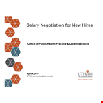 Salary Negotiation Letter - Expert Tips to Negotiate a Fair Offer with Your Employer example document template