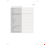 Project Scope Example - Business Scope & Appendixes example document template 
