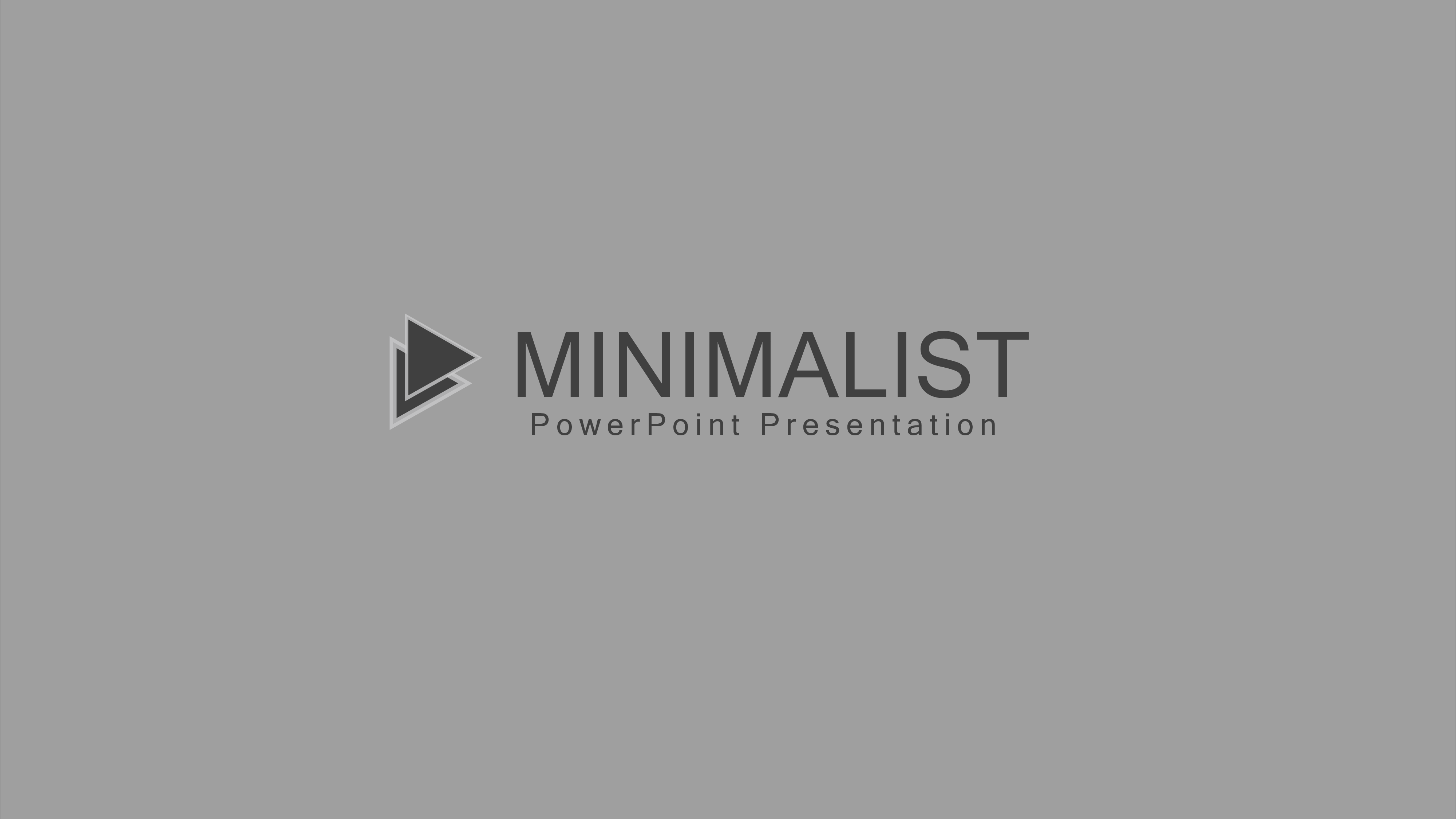 minimalist powerpoint template template