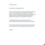 September Jury Duty Excuse Letter Template - Download Now example document template 